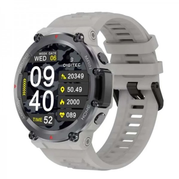 Digitec Gama Smartwatch Grey Rubber GY